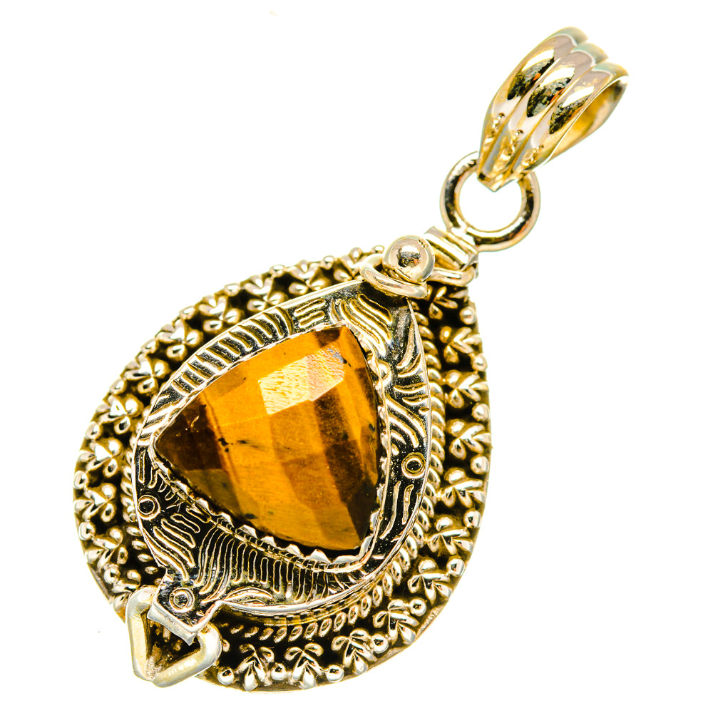 Tiger Eye Pendants handcrafted by Ana Silver Co - PD5906