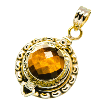 Tiger Eye Pendants handcrafted by Ana Silver Co - PD5907