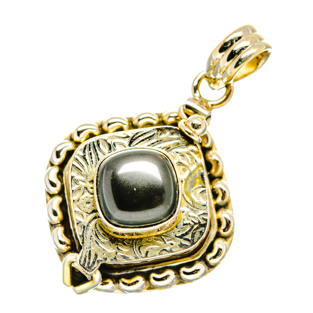 Hematite Pendants handcrafted by Ana Silver Co - PD5909