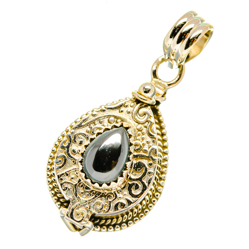 Hematite Pendants handcrafted by Ana Silver Co - PD5910