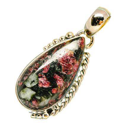 Russian Eudialyte Pendants handcrafted by Ana Silver Co - PD5922