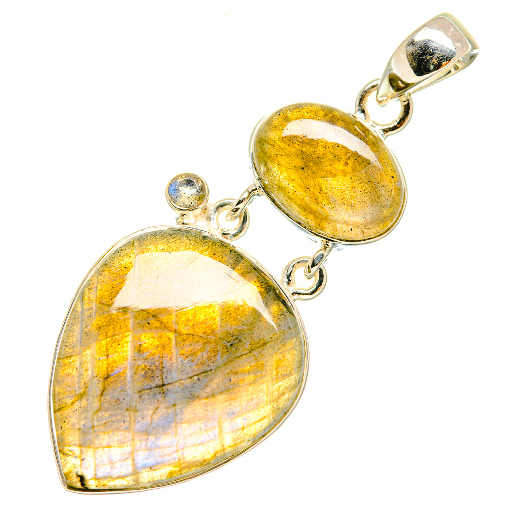 Labradorite Pendants handcrafted by Ana Silver Co - PD5924