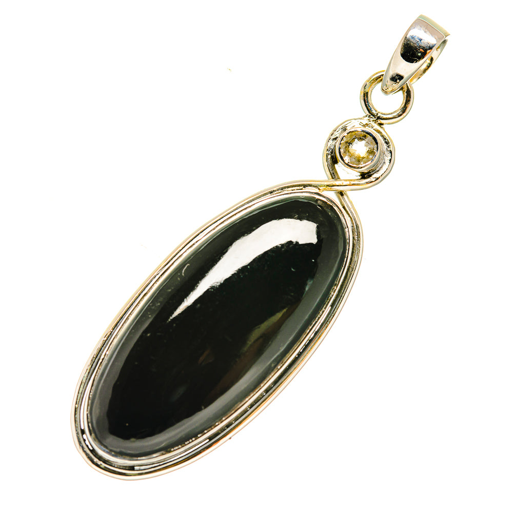 Black Onyx Pendants handcrafted by Ana Silver Co - PD5927