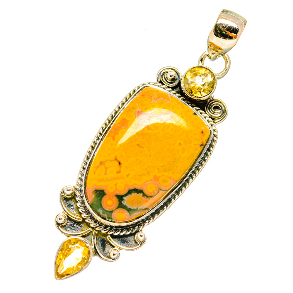 Ocean Jasper Pendants handcrafted by Ana Silver Co - PD5934