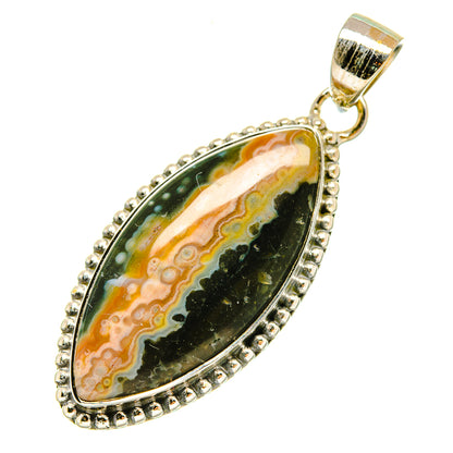 Ocean Jasper Pendants handcrafted by Ana Silver Co - PD5939