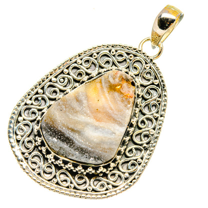 Desert Druzy Pendants handcrafted by Ana Silver Co - PD5940 - Photo 2