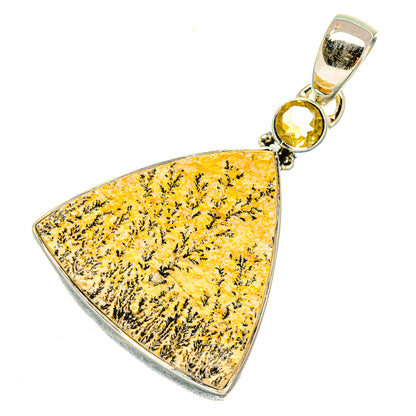 Germany Psilomelane Dendrite Pendants handcrafted by Ana Silver Co - PD5952