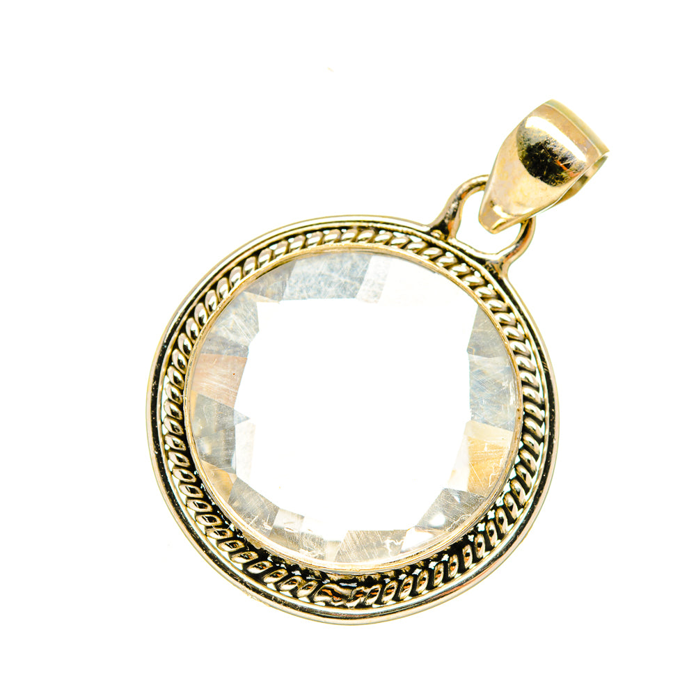 Rose Quartz Pendants handcrafted by Ana Silver Co - PD5956