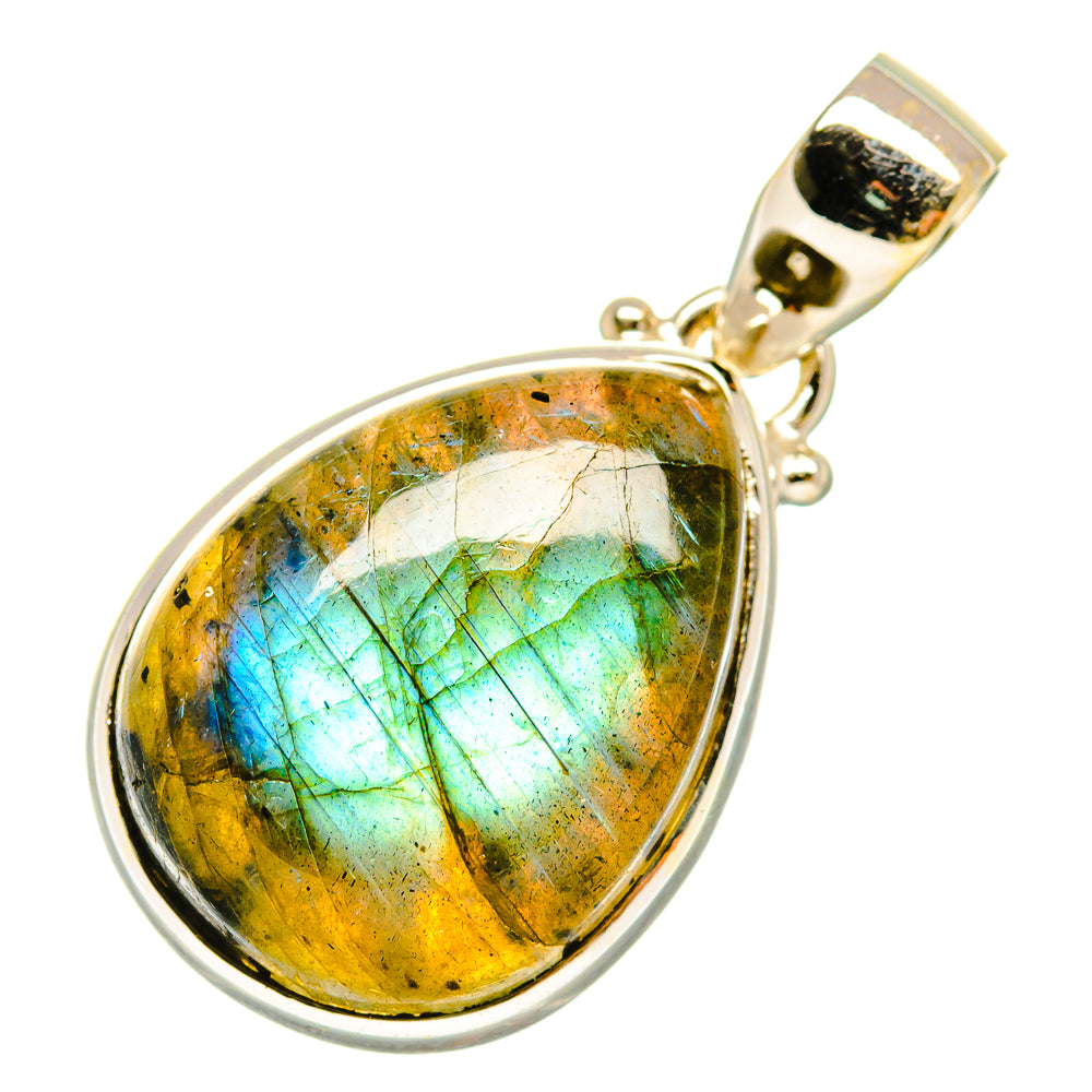 Labradorite Pendants handcrafted by Ana Silver Co - PD5965