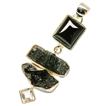 Black Onyx Pendants handcrafted by Ana Silver Co - PD5970