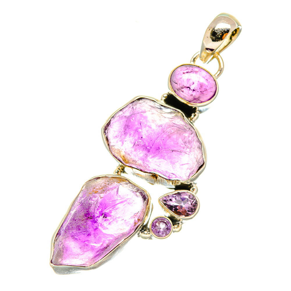 Amethyst Pendants handcrafted by Ana Silver Co - PD5972