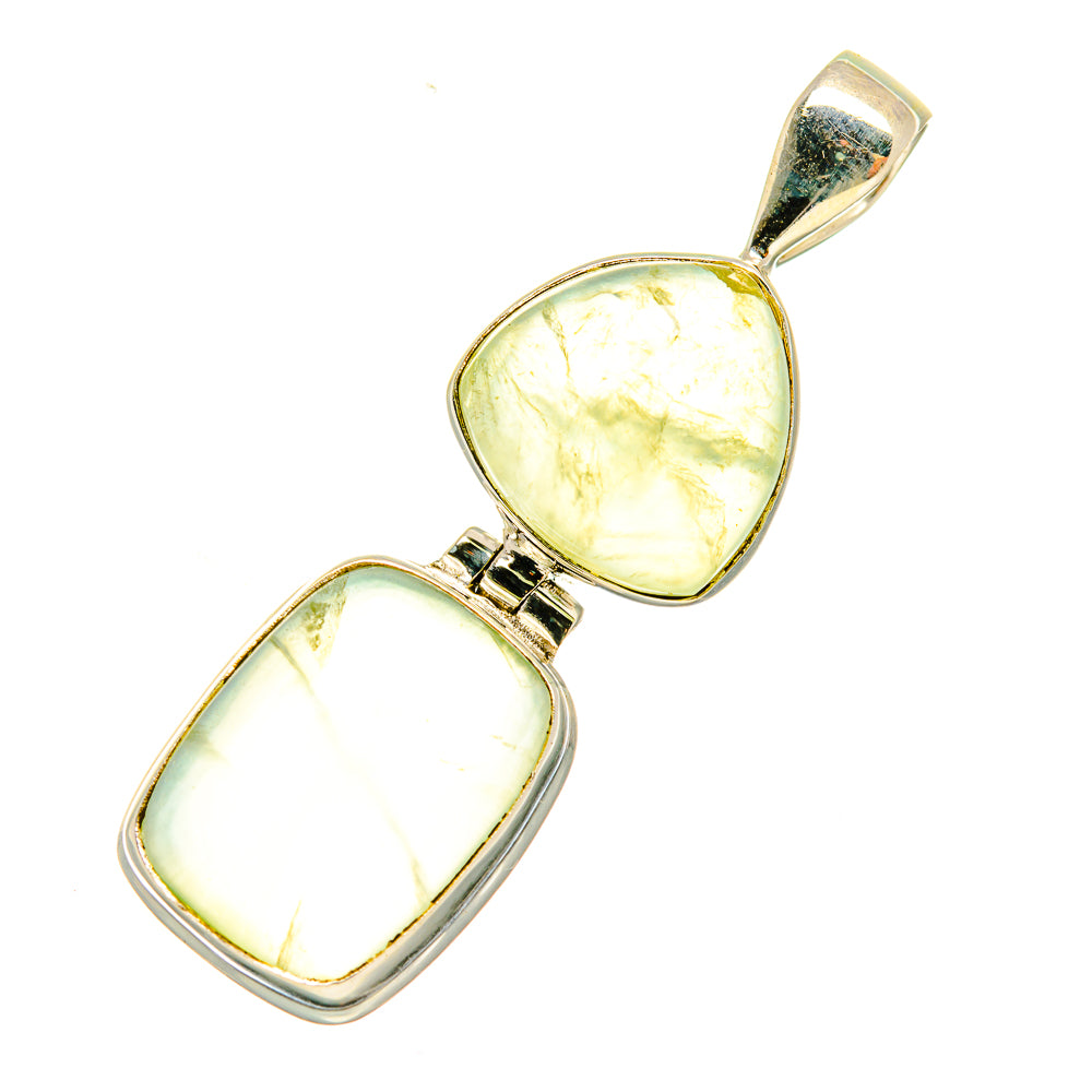 Prehnite Pendants handcrafted by Ana Silver Co - PD5975