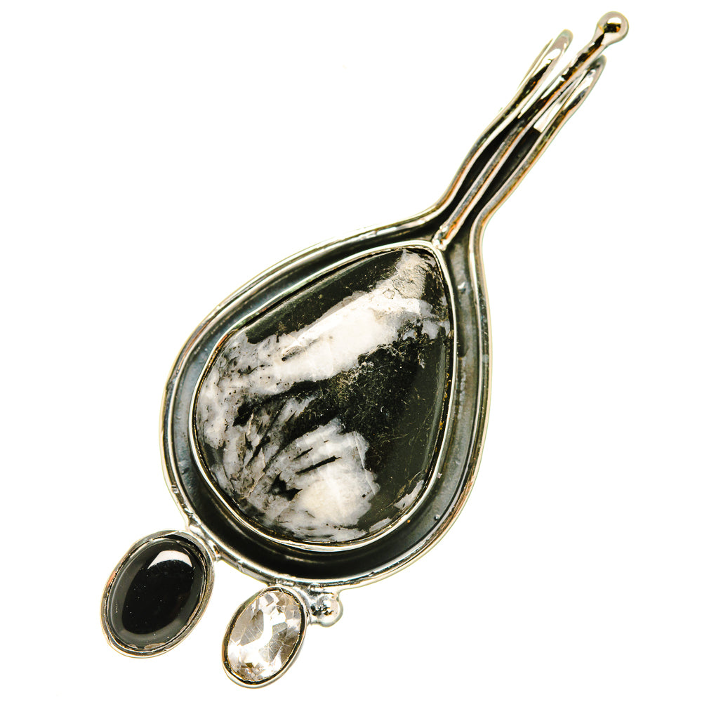 Pinolith Jasper Pendants handcrafted by Ana Silver Co - PD5977