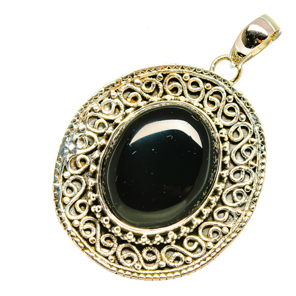 Black Onyx Pendants handcrafted by Ana Silver Co - PD5981
