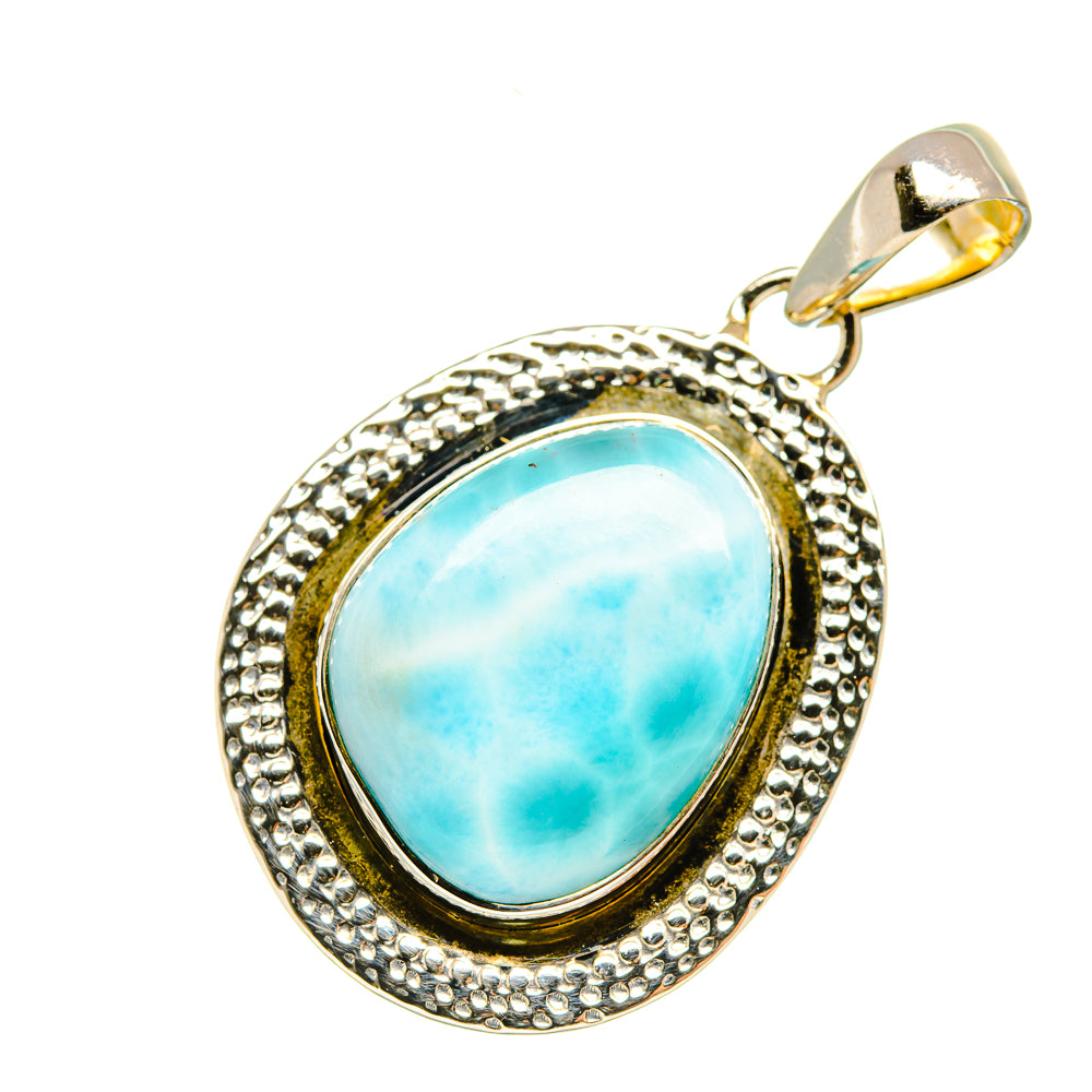 Larimar Pendants handcrafted by Ana Silver Co - PD5984