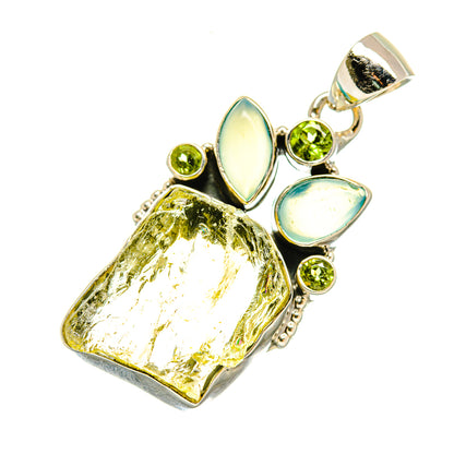 Green Amethyst Pendants handcrafted by Ana Silver Co - PD5993