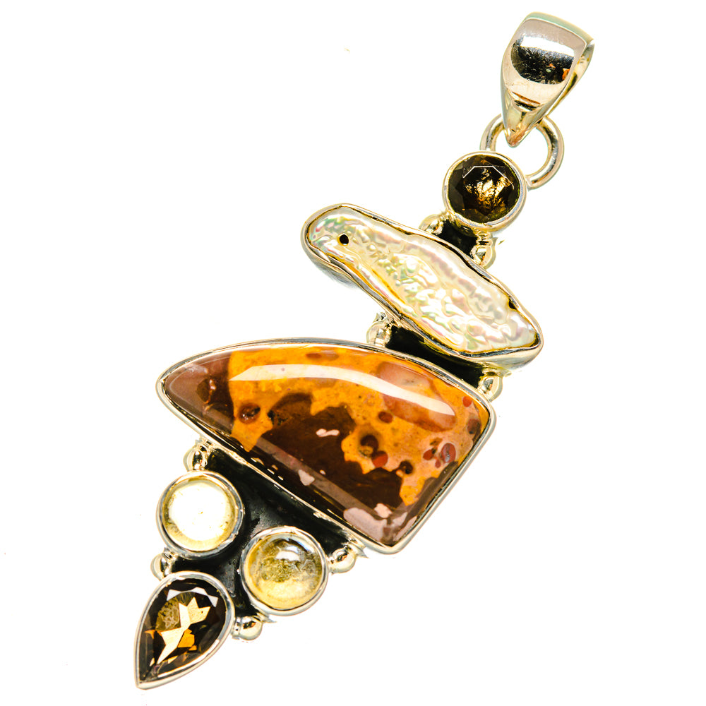 Picture Jasper Pendants handcrafted by Ana Silver Co - PD5994