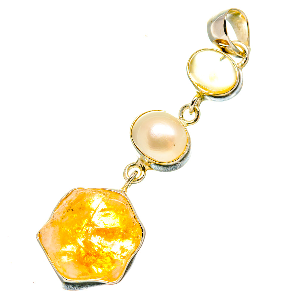 Citrine Pendants handcrafted by Ana Silver Co - PD5995