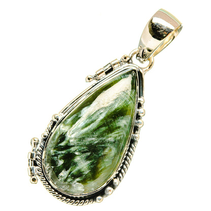 Seraphinite Pendants handcrafted by Ana Silver Co - PD5998