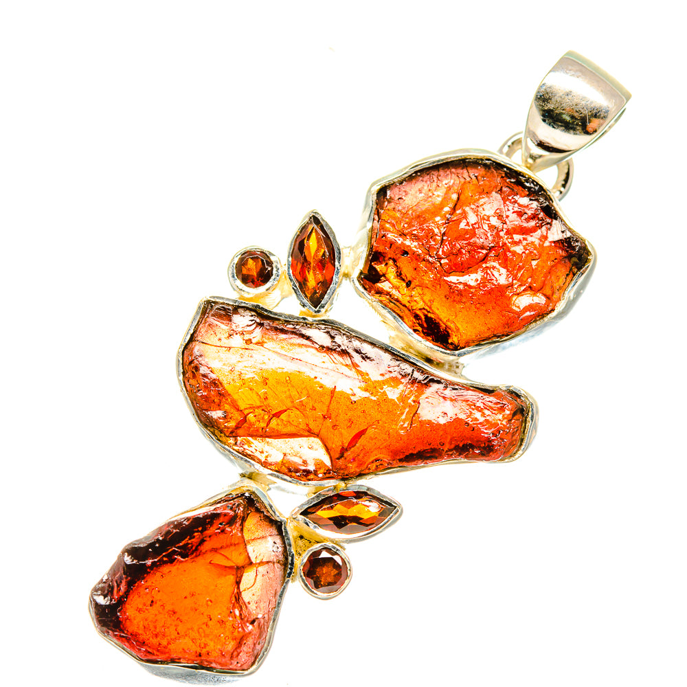 Garnet Pendants handcrafted by Ana Silver Co - PD6001