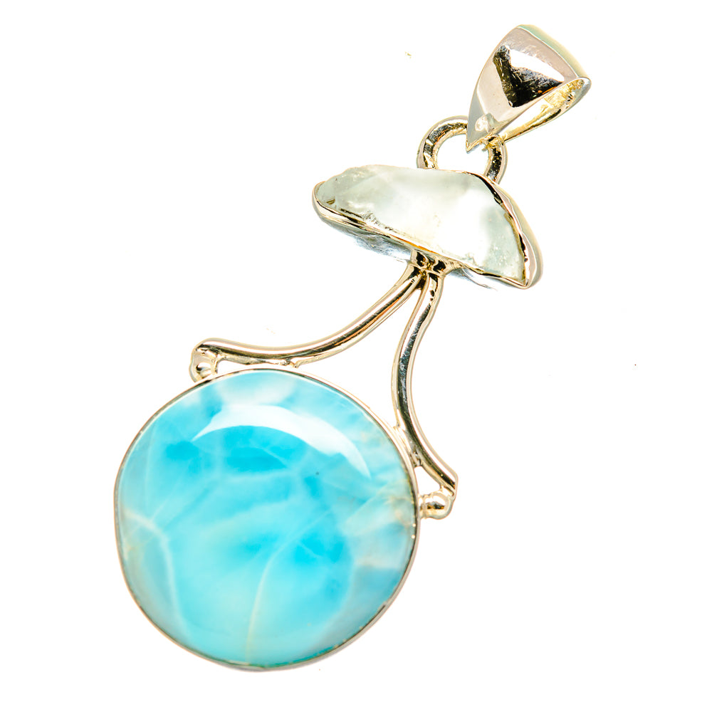 Larimar Pendants handcrafted by Ana Silver Co - PD6015
