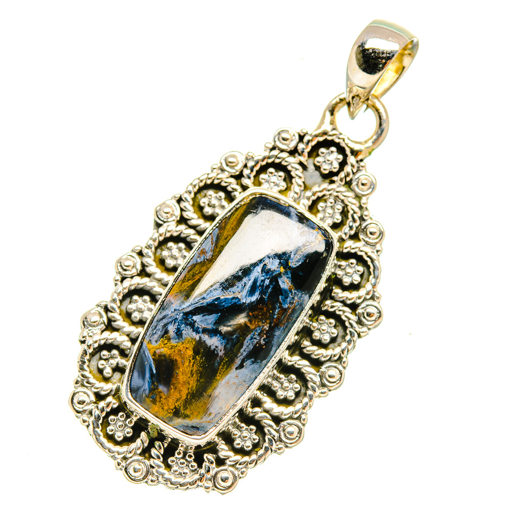 Pietersite Pendants handcrafted by Ana Silver Co - PD6016