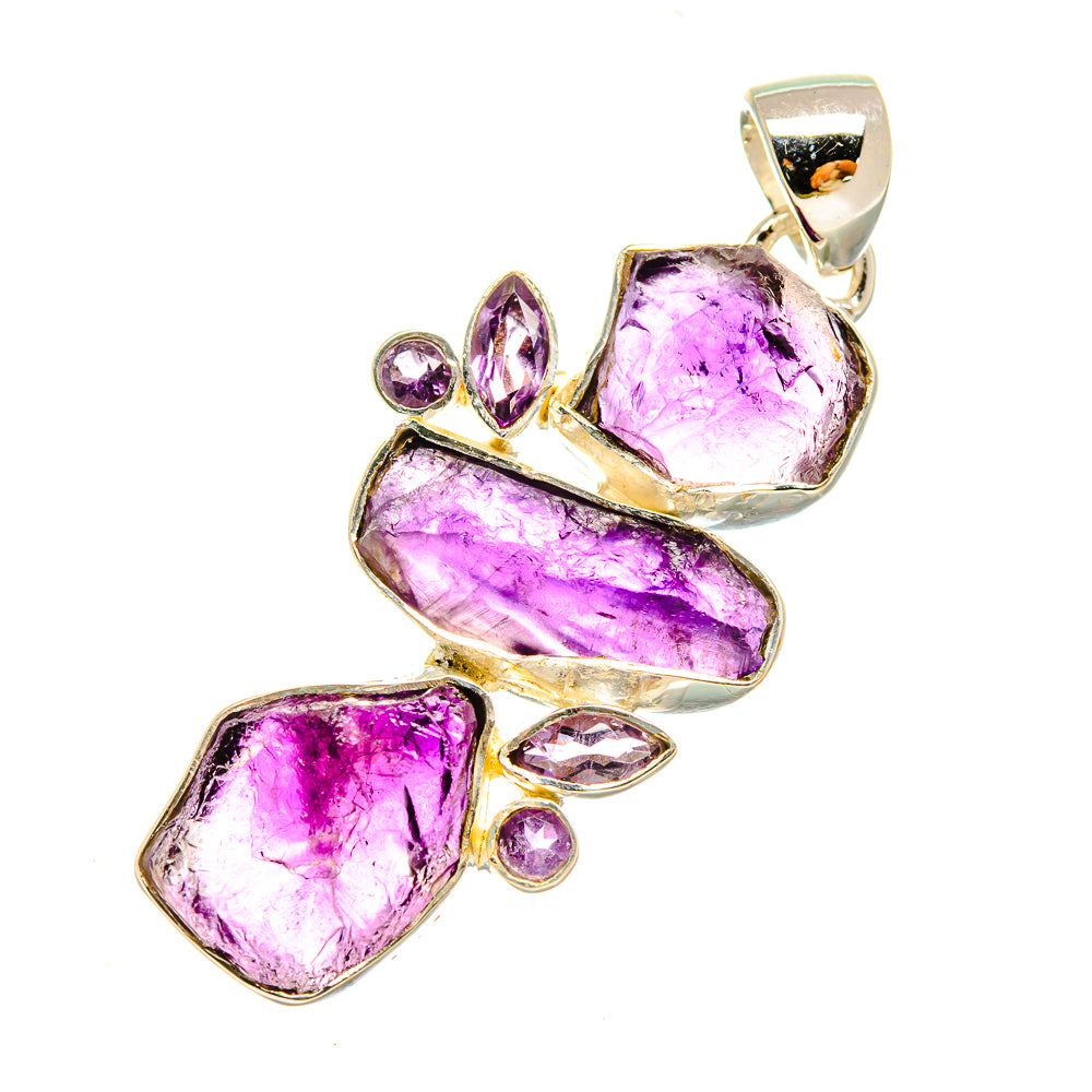 Amethyst Pendants handcrafted by Ana Silver Co - PD6030