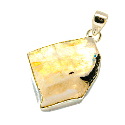 Rainbow Moonstone Pendants handcrafted by Ana Silver Co - PD6035