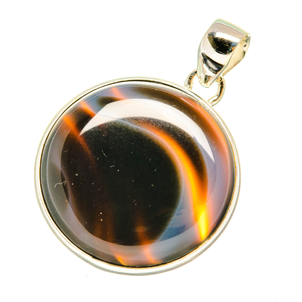 Botswana Agate Pendants handcrafted by Ana Silver Co - PD6037