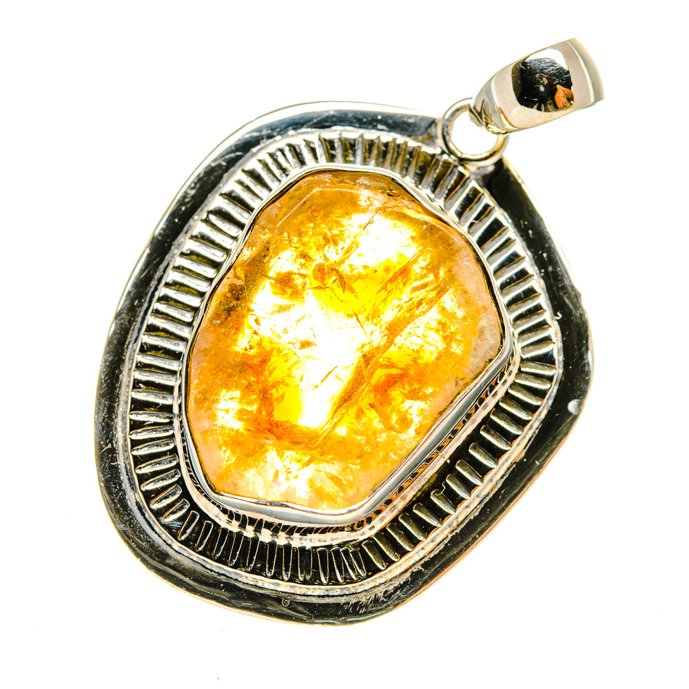 Citrine Pendants handcrafted by Ana Silver Co - PD6045