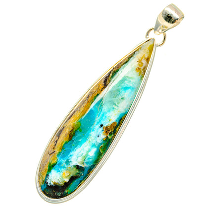 Peruvian Opal Pendants handcrafted by Ana Silver Co - PD6049