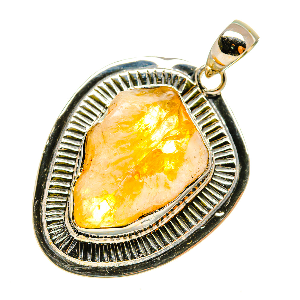 Citrine Pendants handcrafted by Ana Silver Co - PD6057 - Photo 2