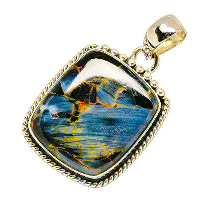 Pietersite Pendants handcrafted by Ana Silver Co - PD6088