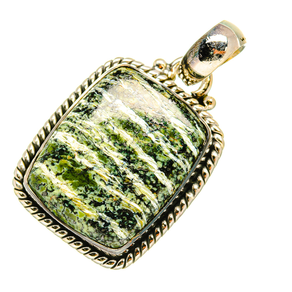 Lizard Jasper Pendants handcrafted by Ana Silver Co - PD6110