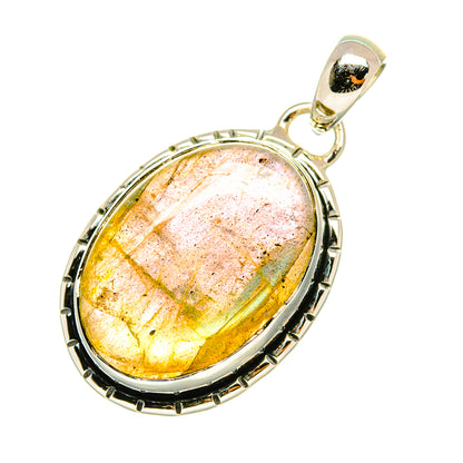 Labradorite Pendants handcrafted by Ana Silver Co - PD6111