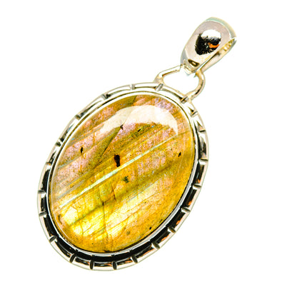 Labradorite Pendants handcrafted by Ana Silver Co - PD6112