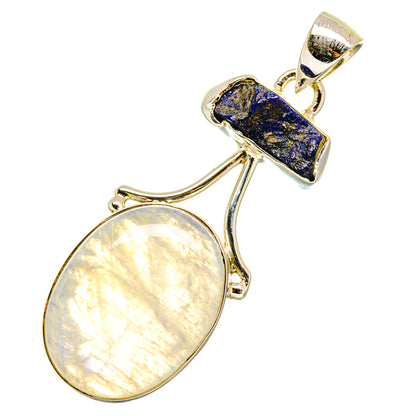 Rainbow Moonstone Pendants handcrafted by Ana Silver Co - PD6126