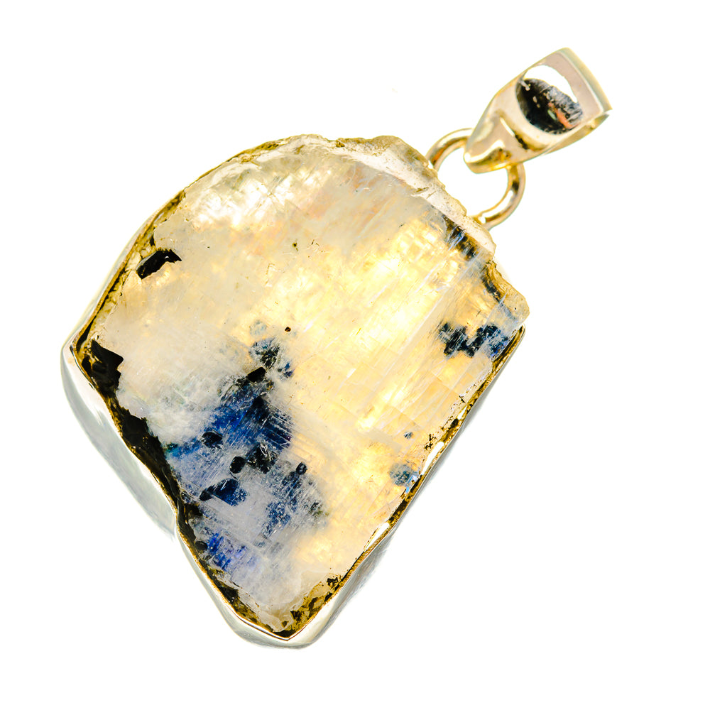 Rainbow Moonstone Pendants handcrafted by Ana Silver Co - PD6131