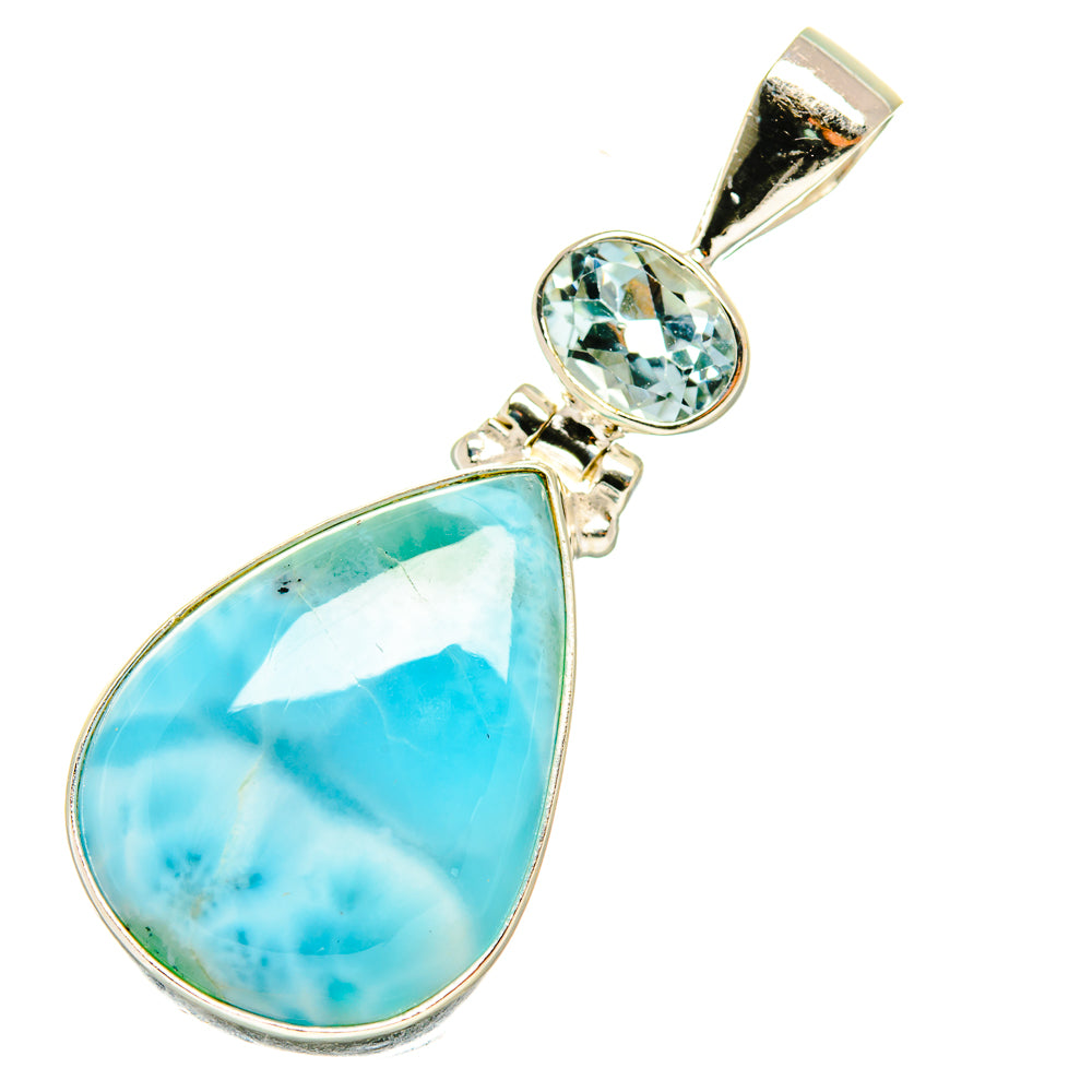 Larimar Pendants handcrafted by Ana Silver Co - PD6133