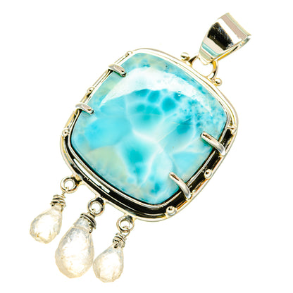 Larimar Pendants handcrafted by Ana Silver Co - PD6136