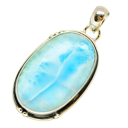 Larimar Pendants handcrafted by Ana Silver Co - PD6137