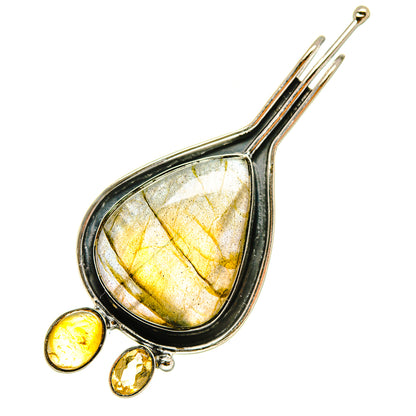 Labradorite Pendants handcrafted by Ana Silver Co - PD6158