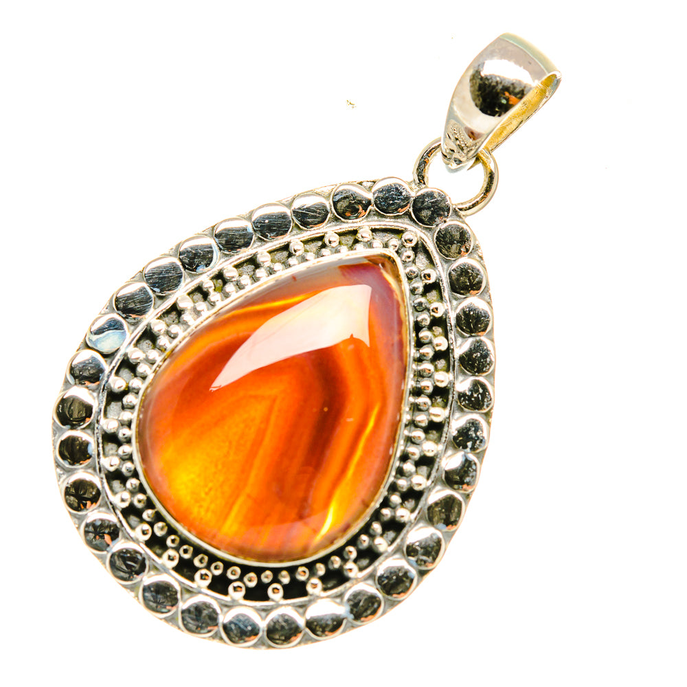 Botswana Agate Pendants handcrafted by Ana Silver Co - PD6168