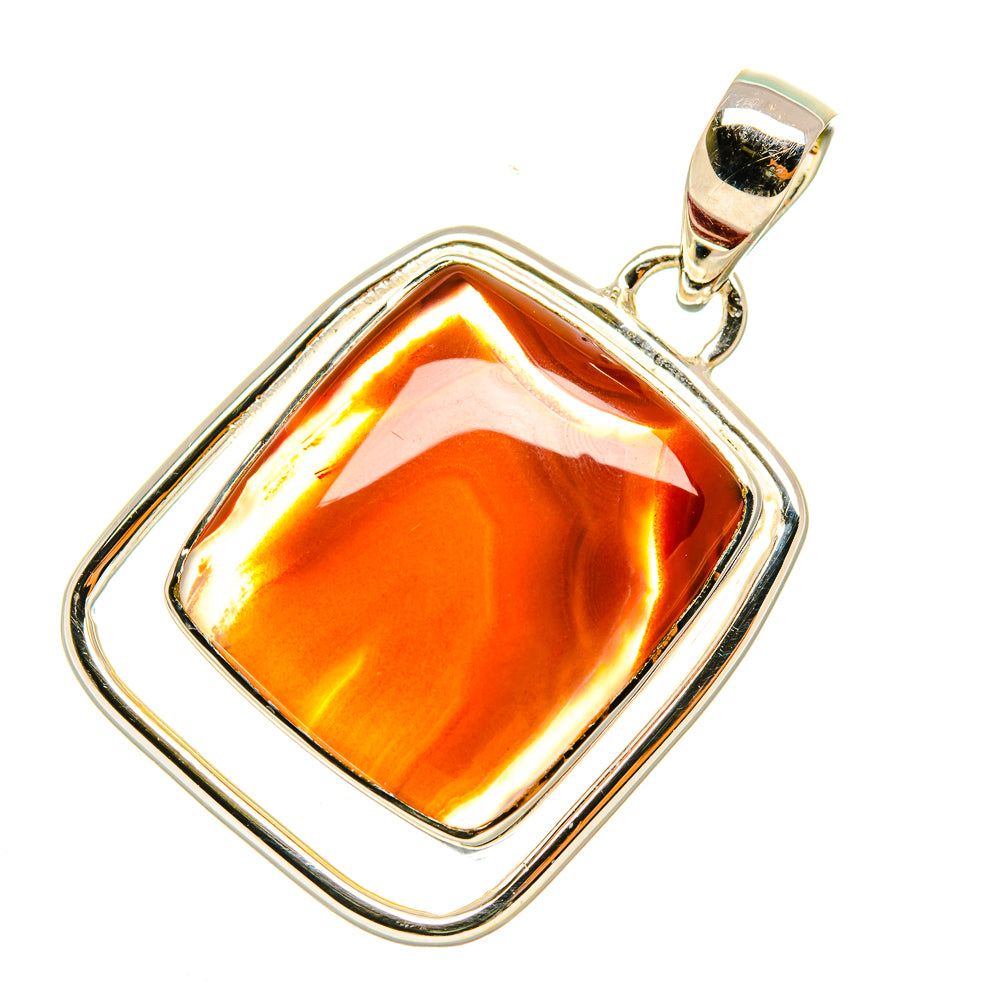Botswana Agate Pendants handcrafted by Ana Silver Co - PD6169