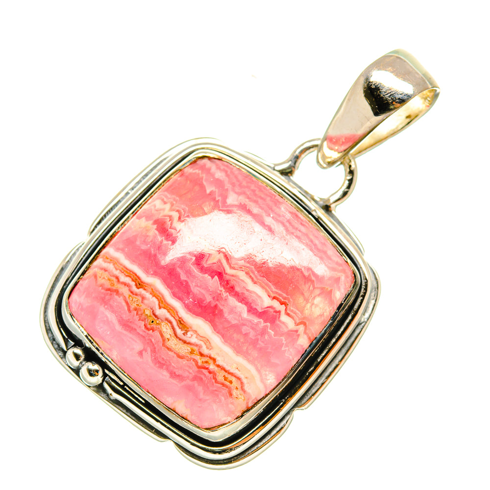 Rhodochrosite Pendants handcrafted by Ana Silver Co - PD6174