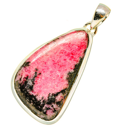Rhodonite Pendants handcrafted by Ana Silver Co - PD6175
