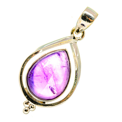 Amethyst Pendants handcrafted by Ana Silver Co - PD6192