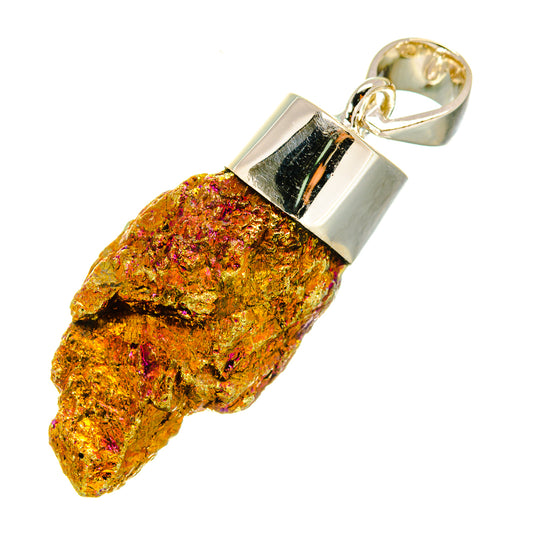 Titanium Druzy Pendants handcrafted by Ana Silver Co - PD6206