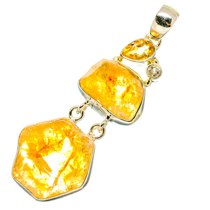 Citrine Pendants handcrafted by Ana Silver Co - PD6221