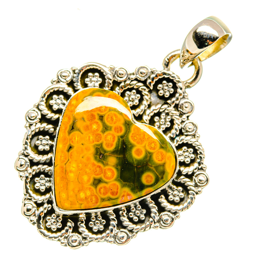 Ocean Jasper Pendants handcrafted by Ana Silver Co - PD6228